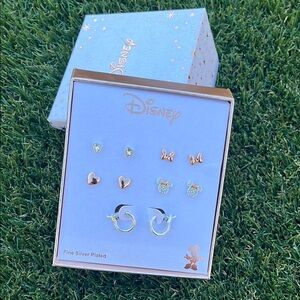 Disney Silver and Gold Plated Kids Earring Collection